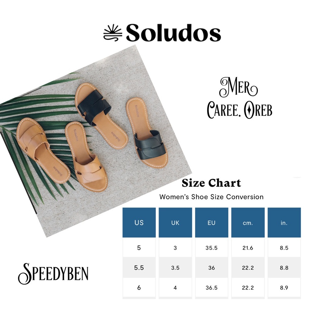 Soludos Shea Interlocking Sandals Camel Size 6 NIB - Picture 12 of 12